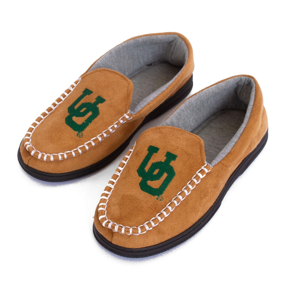 Interlocking UO, Zoozatz, Brown, Slipper, Accessories, Unisex, Moccasin style, 797285